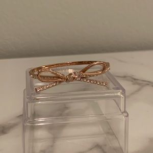 Kate Spade Rose Gold Bow Bangle